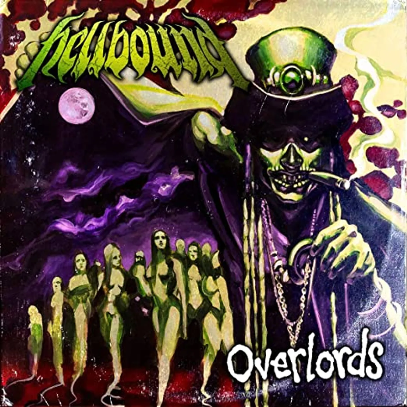 Hellbound OVERLORDS (PURPLE VINYL/GATEFOLD) Vinyl Record