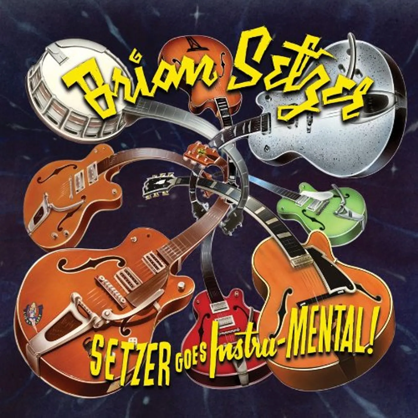 Brian Setzer Setzer Goes Instru-Mental Vinyl Record
