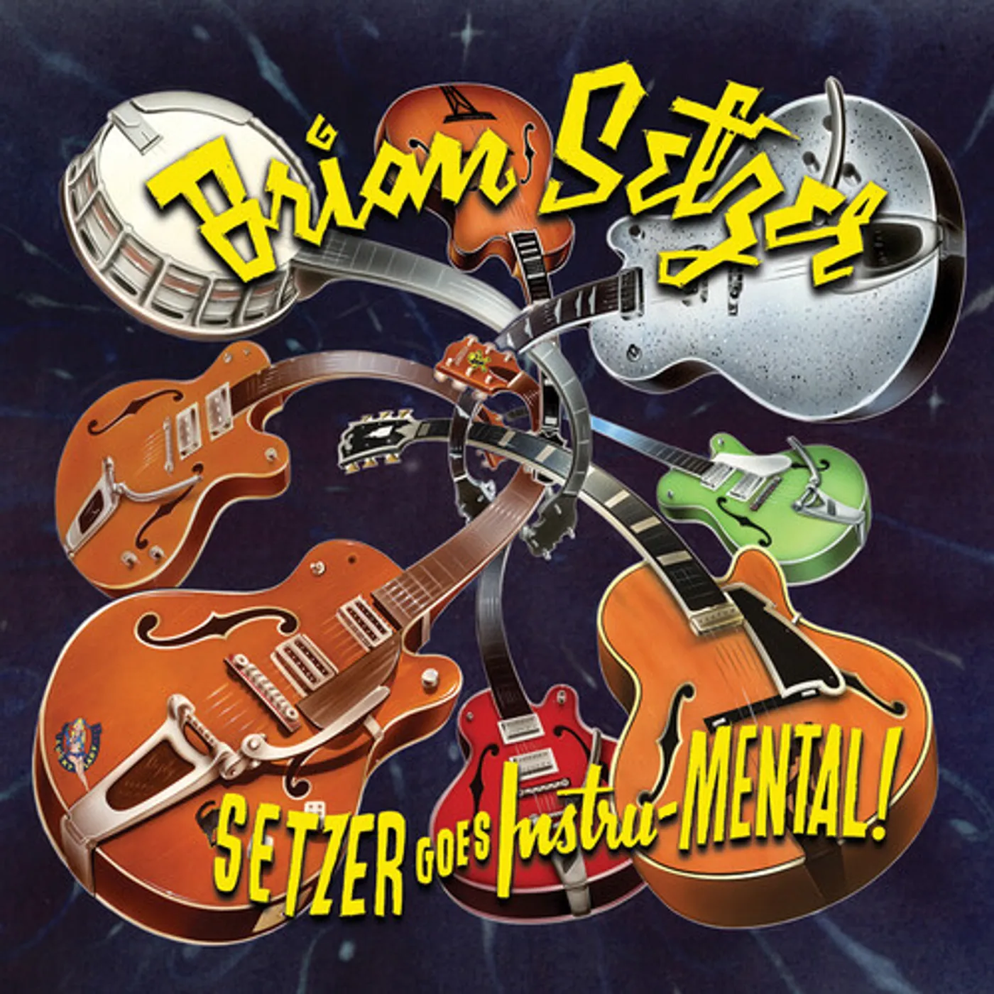 Brian Setzer Setzer Goes Instru-Mental Vinyl Record