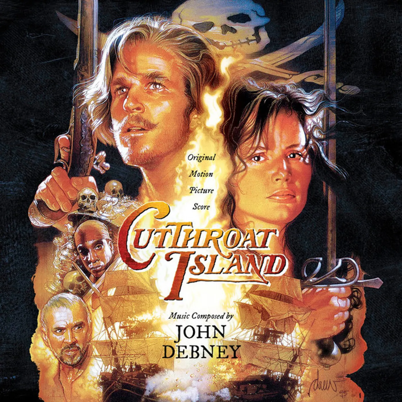 John Debney CUTTHROAT ISLAND / Original Soundtrack CD