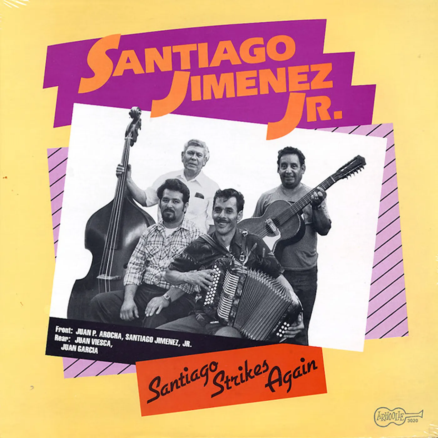 Santiago Jimenez, Jr. Santiago Strikes Again Vinyl Record