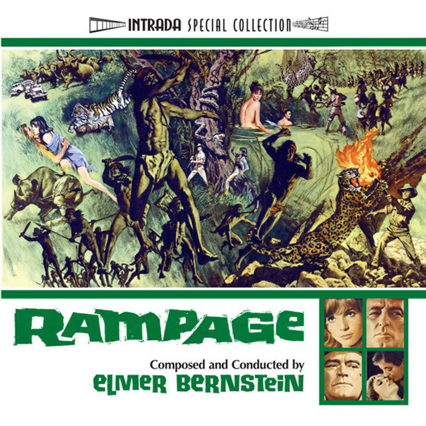 Elmer Bernstein RAMPAGE / Original Soundtrack CD