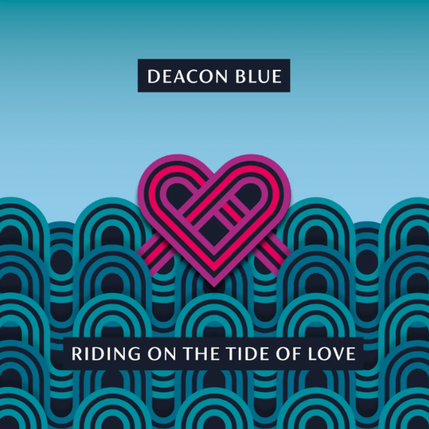 Deacon Blue Riding on the Tide of Love Vinyl Record