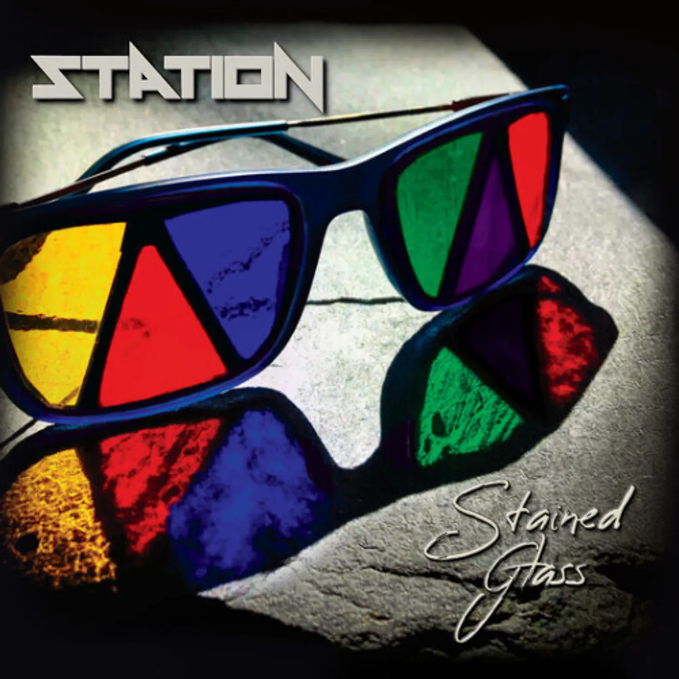 Station Stained Glass Vinyl Record