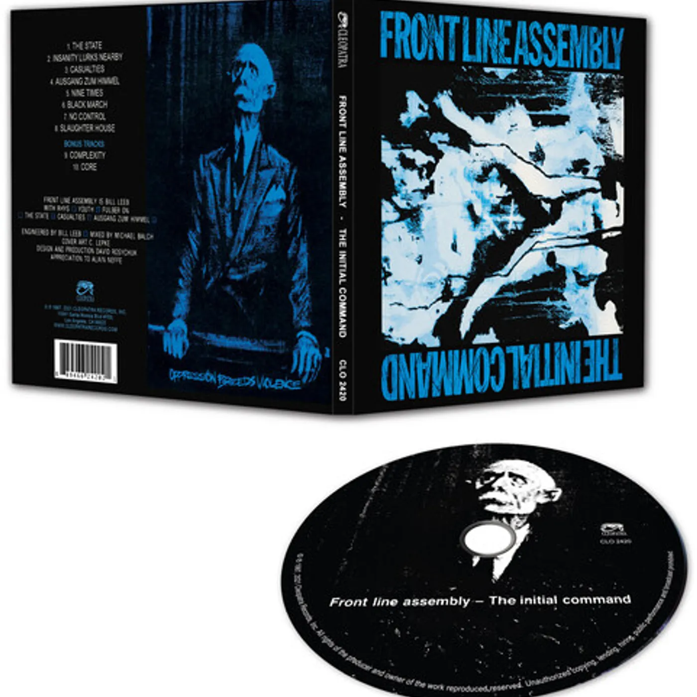 Front Line Assembly INITIAL COMMAND CD