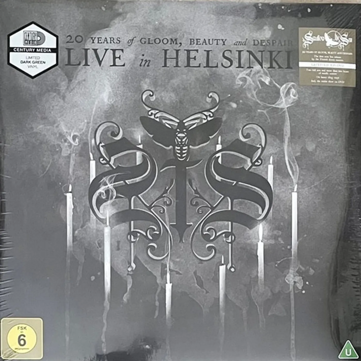 Swallow The Sun 20 YEARS OF GLOOM BEAUTY & DESPAIR: LIVE HELSINKI Vinyl Record