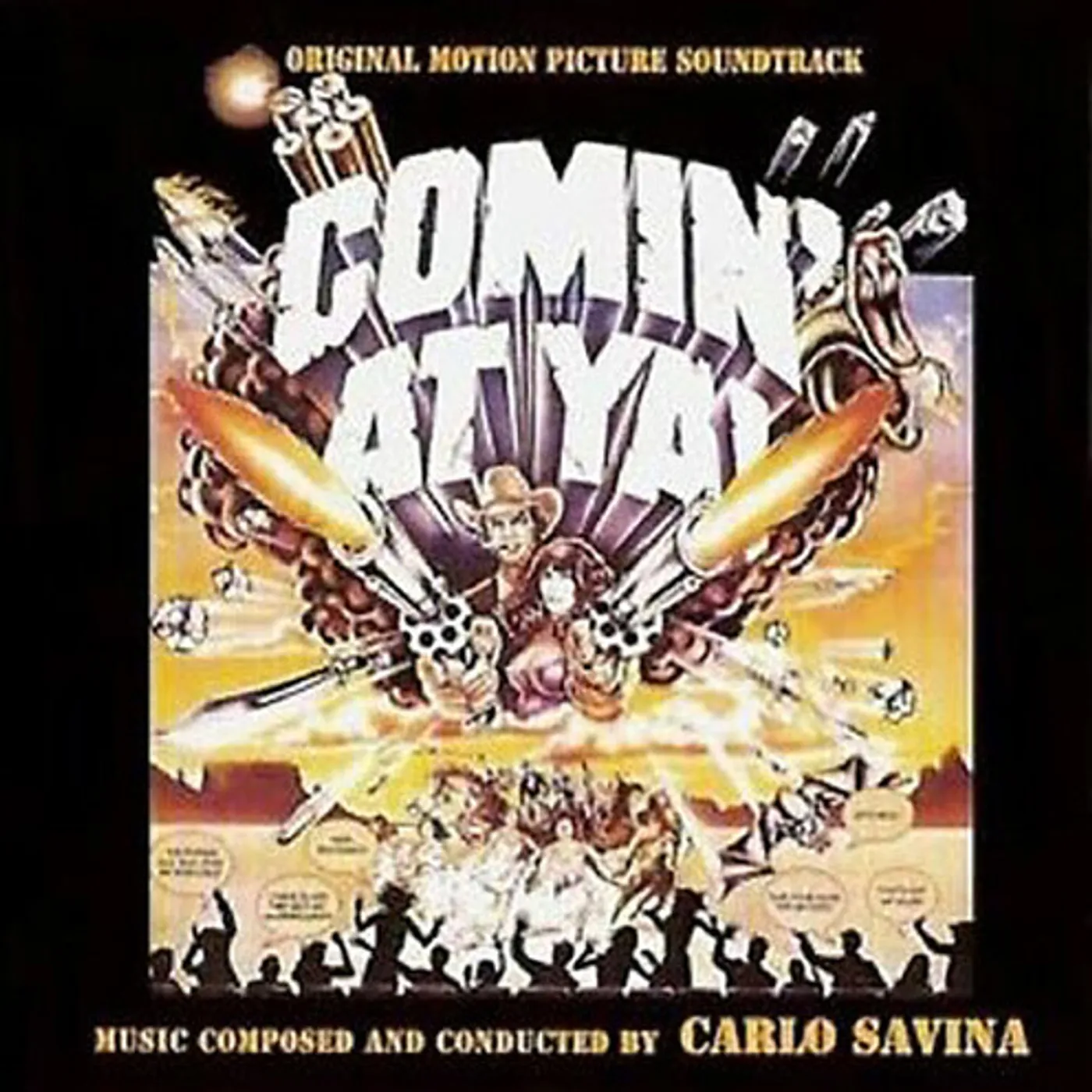 Carlo Savina COMIN AT YA / Original Soundtrack CD