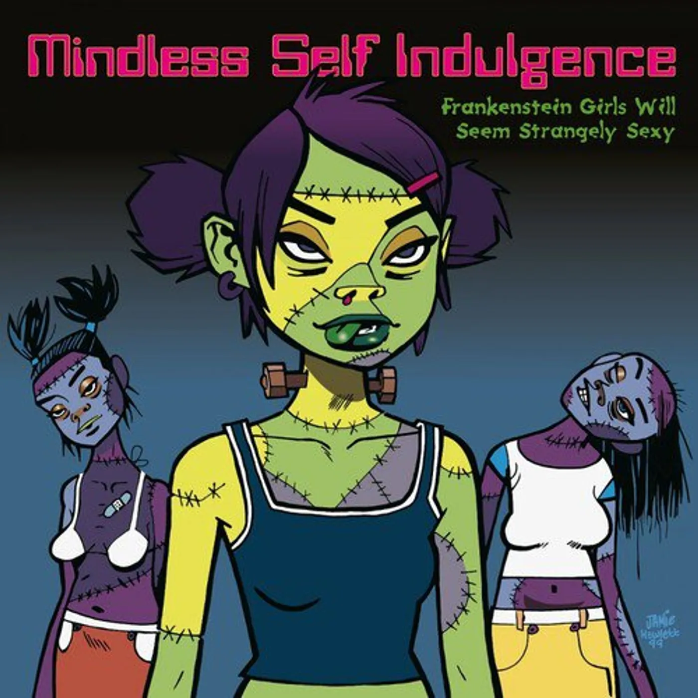 Mindless Self Indulgence FRANKENSTEIN GIRLS WILL SEEM STRANGELY SEXY Vinyl Record - Colored Vinyl