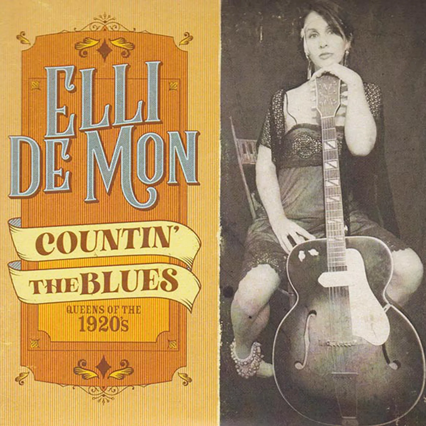 Elli de Mon COUNTIN THE BLUES Vinyl Record