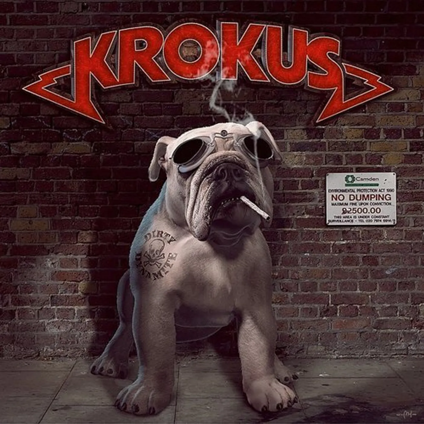 Krokus DIRTY DYNAMITE (2LP/180G/TRANSPARENT RED VINYL) Vinyl Record