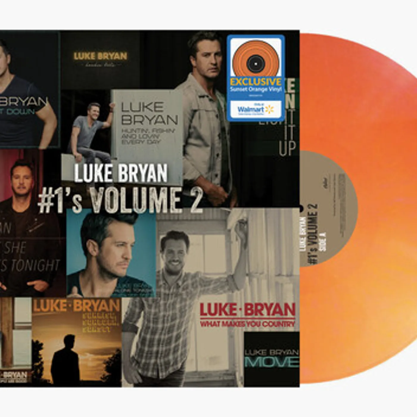 Luke Bryan #1'S VOLUME 2 Vinyl Record