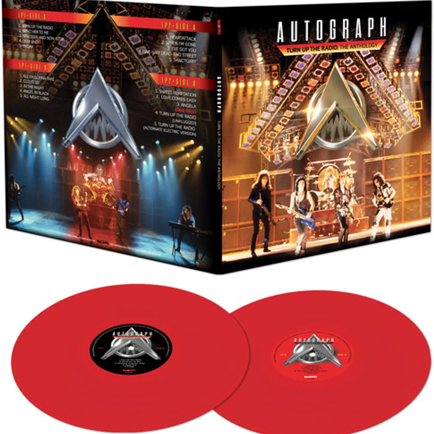 Autograph TURN UP THE RADIO - THE ANTHOLOGY (RED VINYL) Vinyl Record