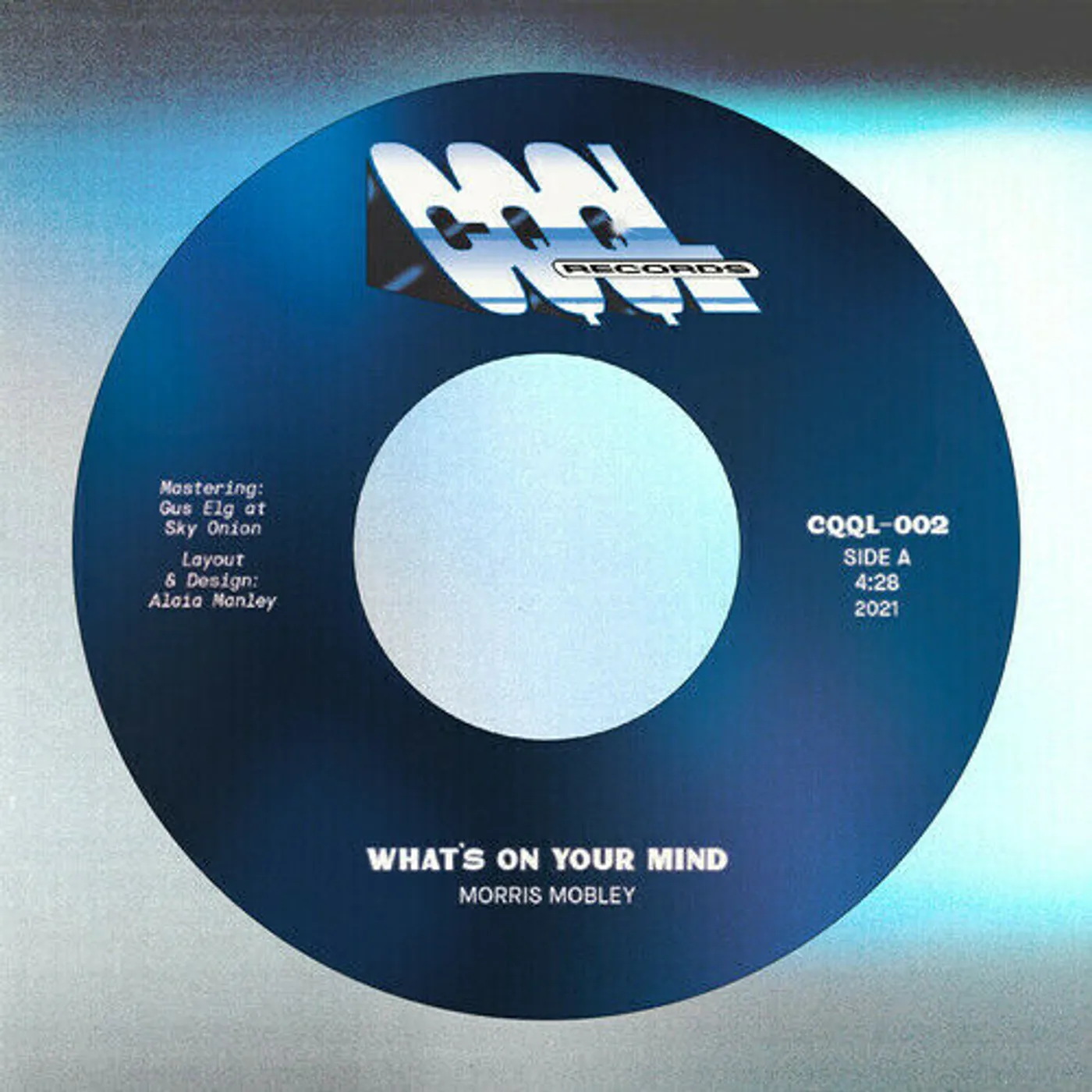 Morris Mobley WHAT'S ON YOUR MIND Vinyl Record