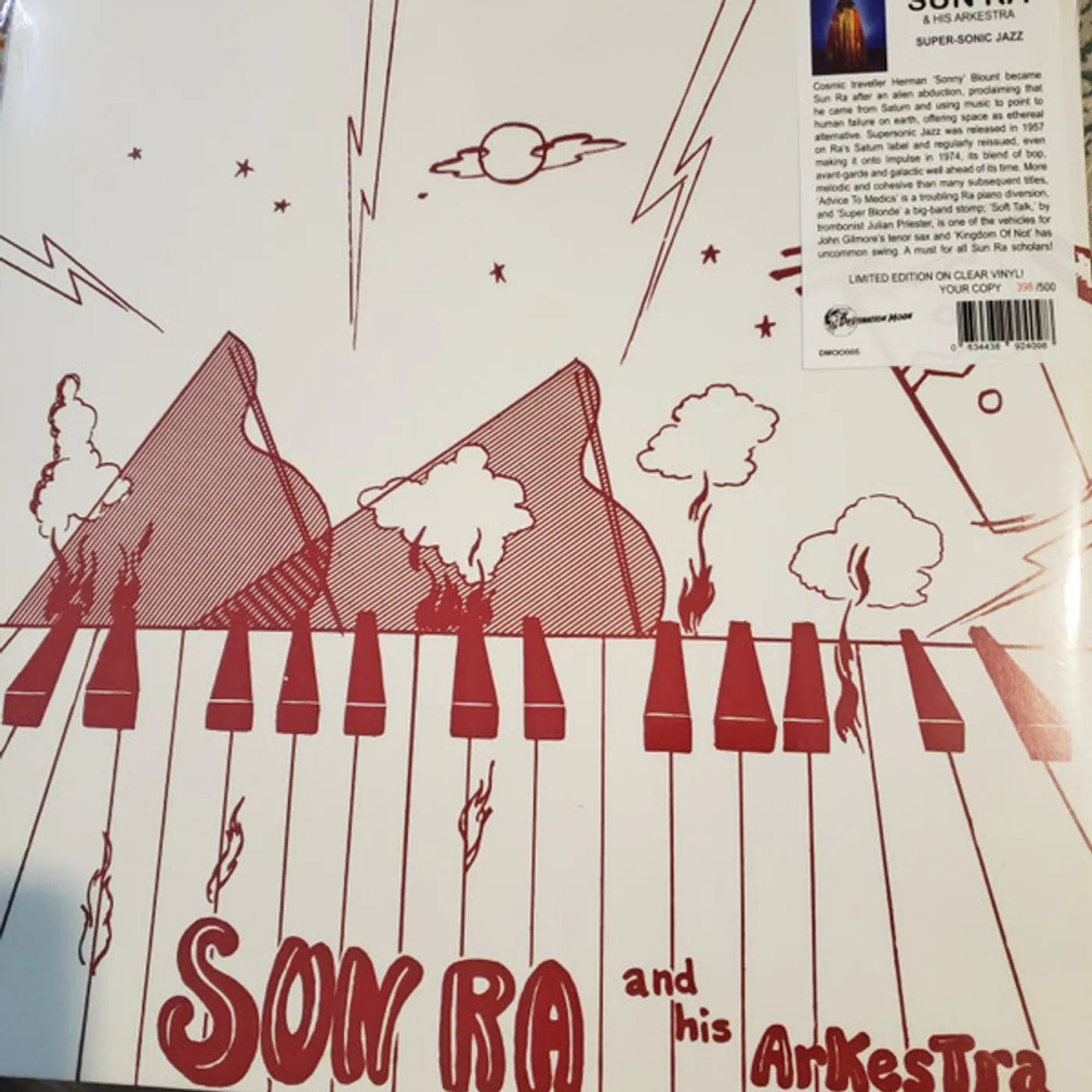 Sun Ra Arkestra Super-Sonic Jazz Vinyl Record
