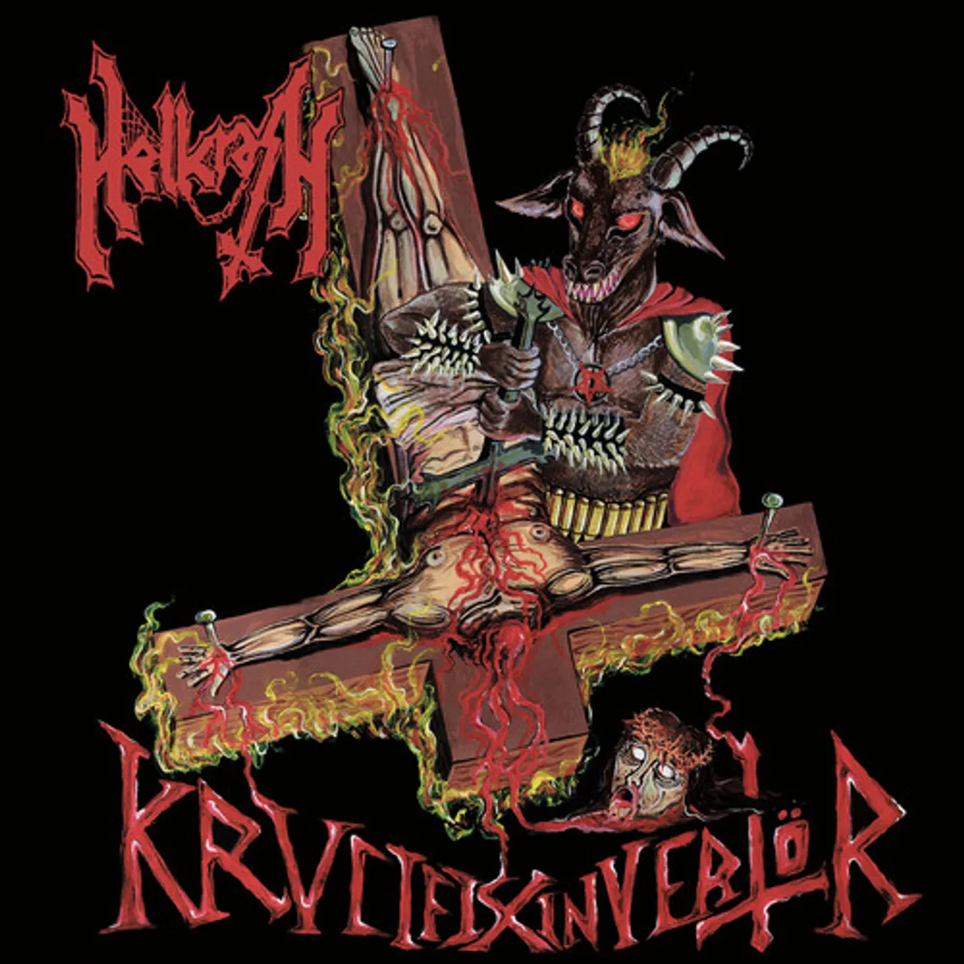 Hellcrash KRVCIFIX INVERTOR Vinyl Record