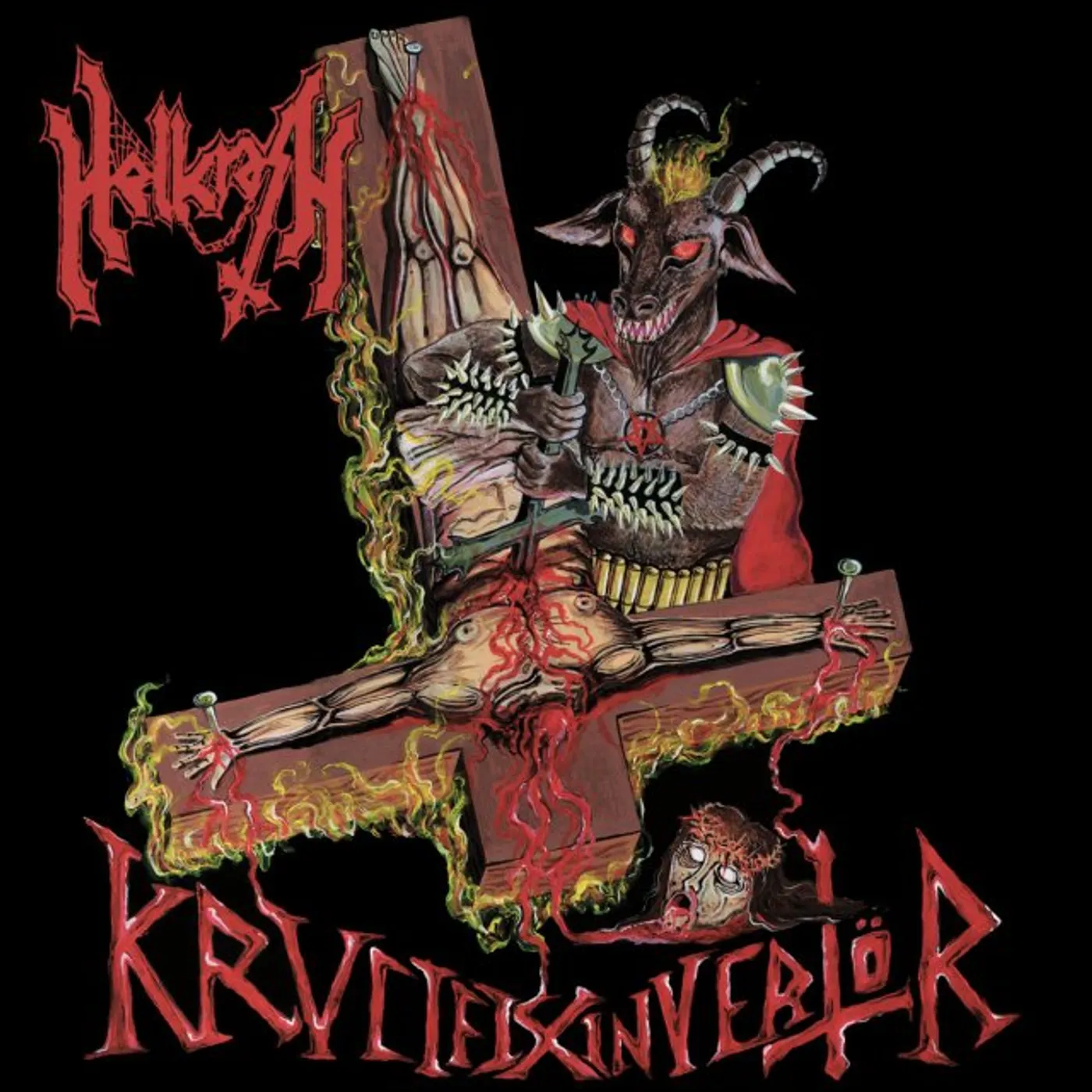 Hellcrash KRVCIFIX INVERTOR Vinyl Record