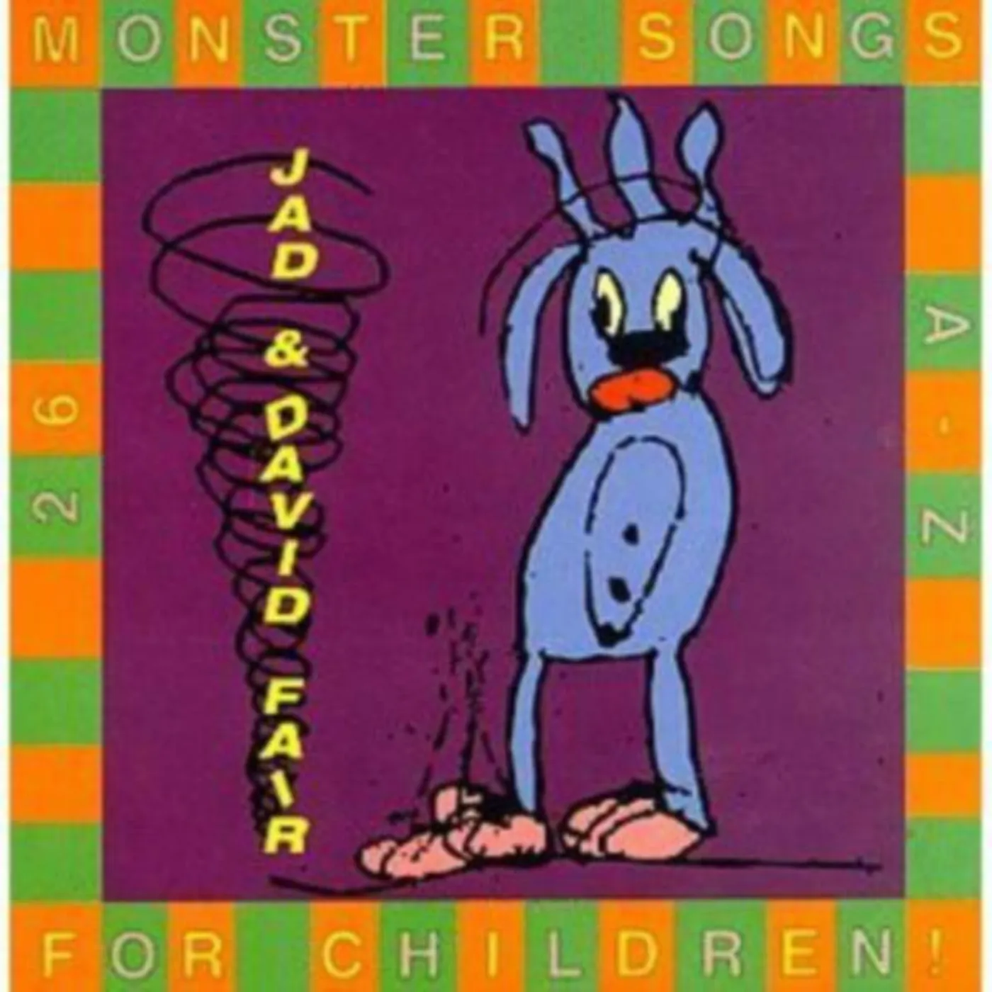 Jad & David Fair Monster Songs For Children Vinyl Record
