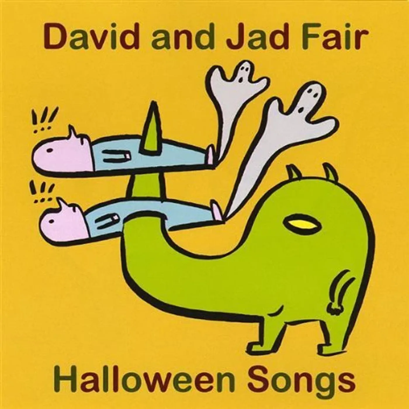 Jad & David Fair Halloween Songs Vinyl Record