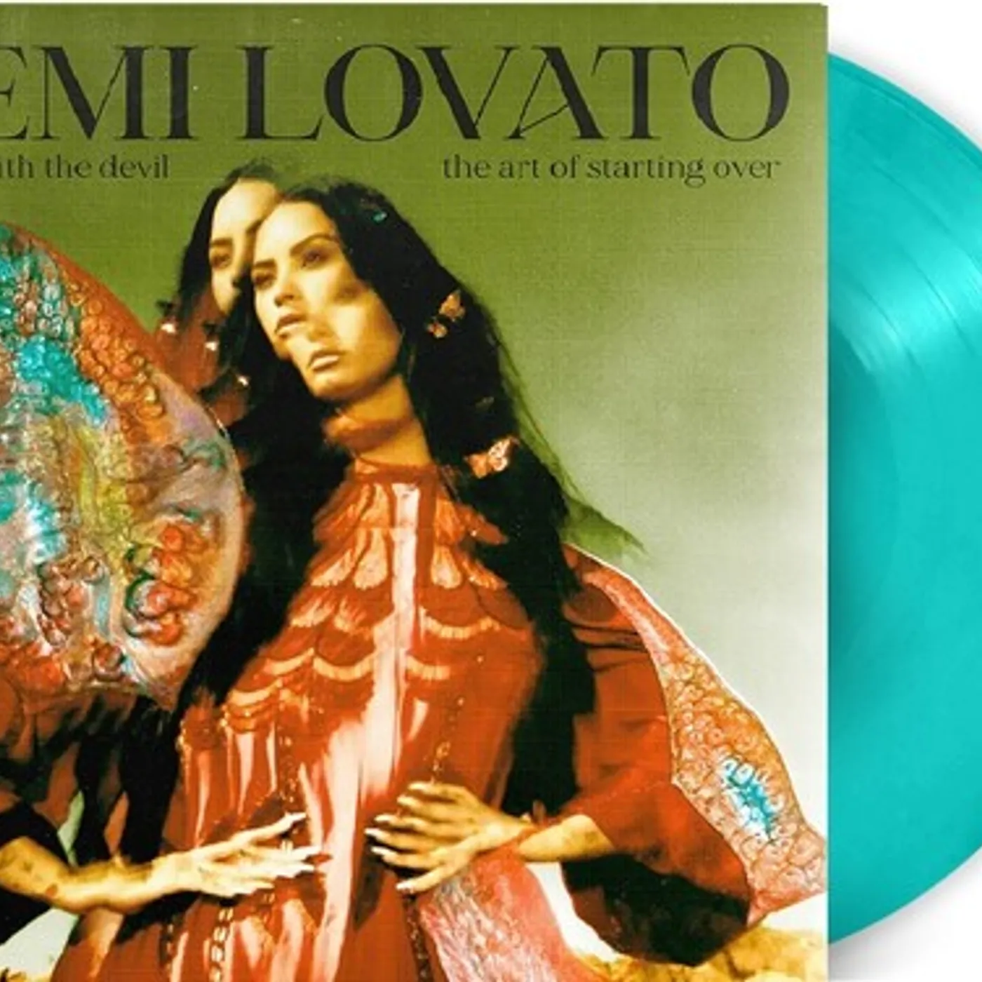 Demi Lovato Dancing With The Devil: Art Os Starting Over Vinyl Record