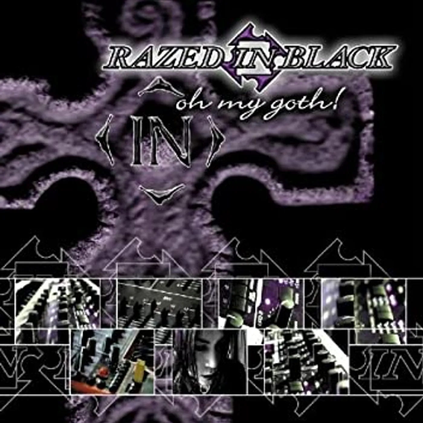 Razed In Black OH MY GOTH Vinyl Record