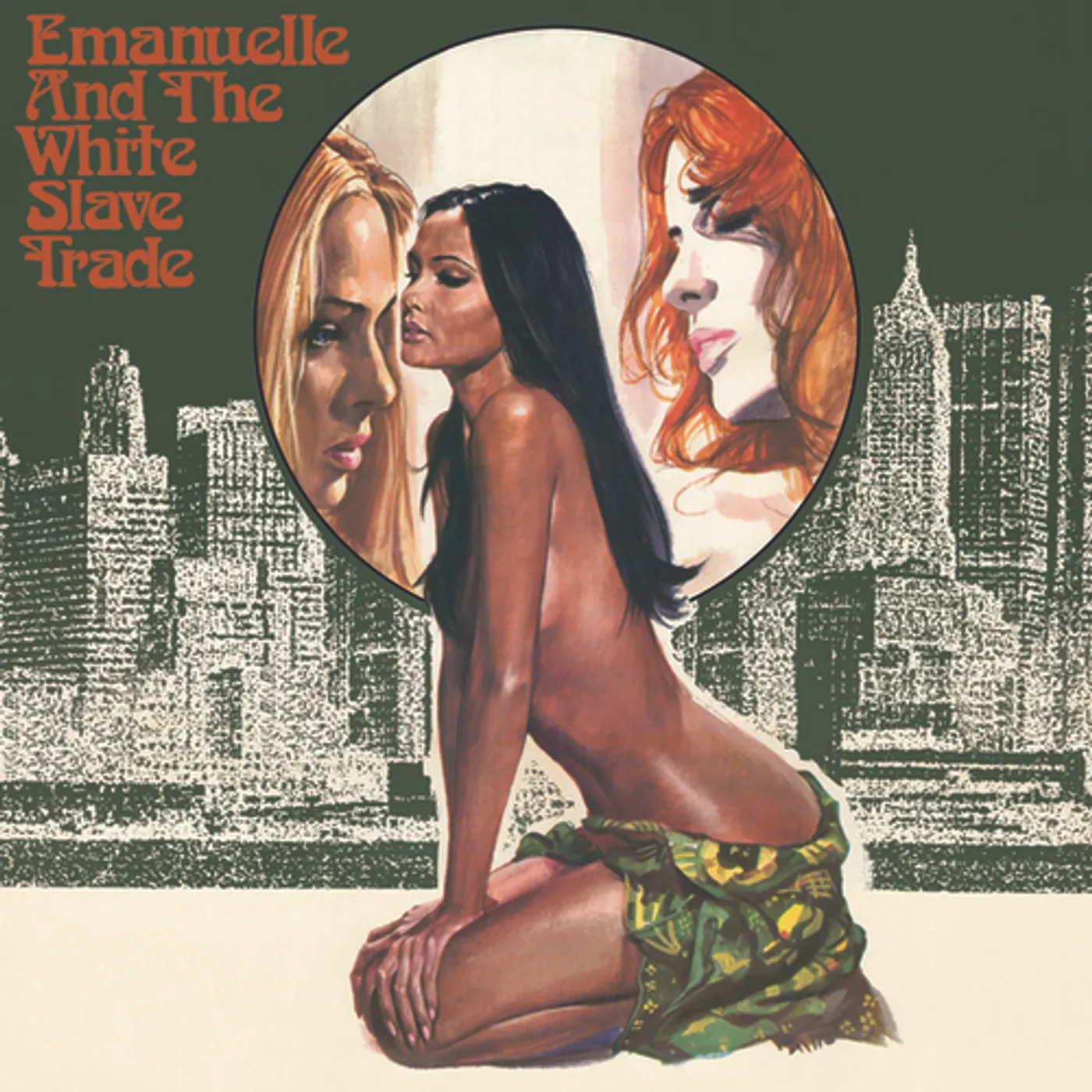 Nico Fidenco EMANUELLE & THE WHITE SLAVE TRADE (TRANSLUCENT RED W/ BLACK SPLATTER VINYL) Vinyl Record