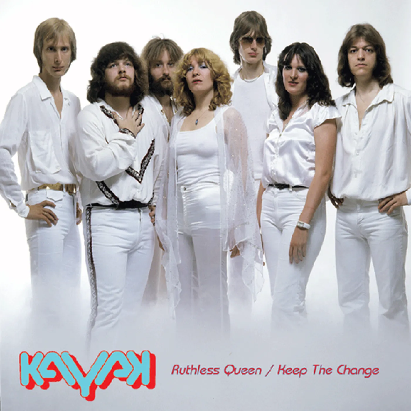 Kayak RUTHLESS QUEEN / KEEP THE CHANGE Vinyl Record - Blue Vinyl