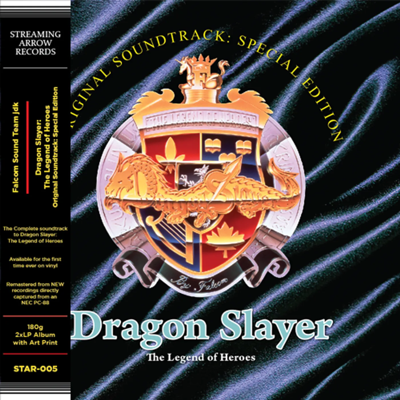 Falcom Sound Team jdk DRAGON SLAYER: THE LEGEND OF HEROES (SPECIAL ED.) Vinyl Record
