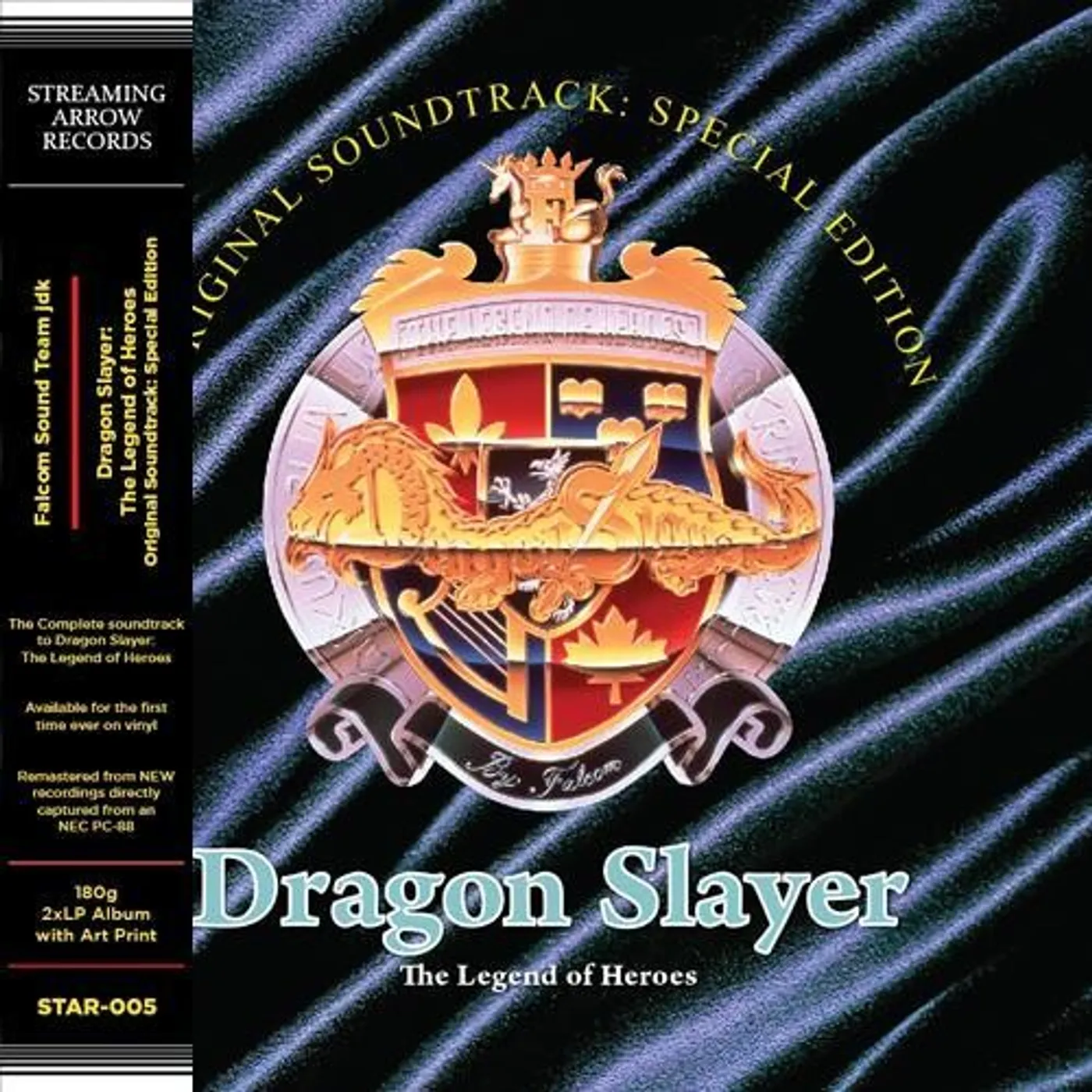 Falcom Sound Team jdk DRAGON SLAYER: THE LEGEND OF HEROES (SPECIAL ED.) CD