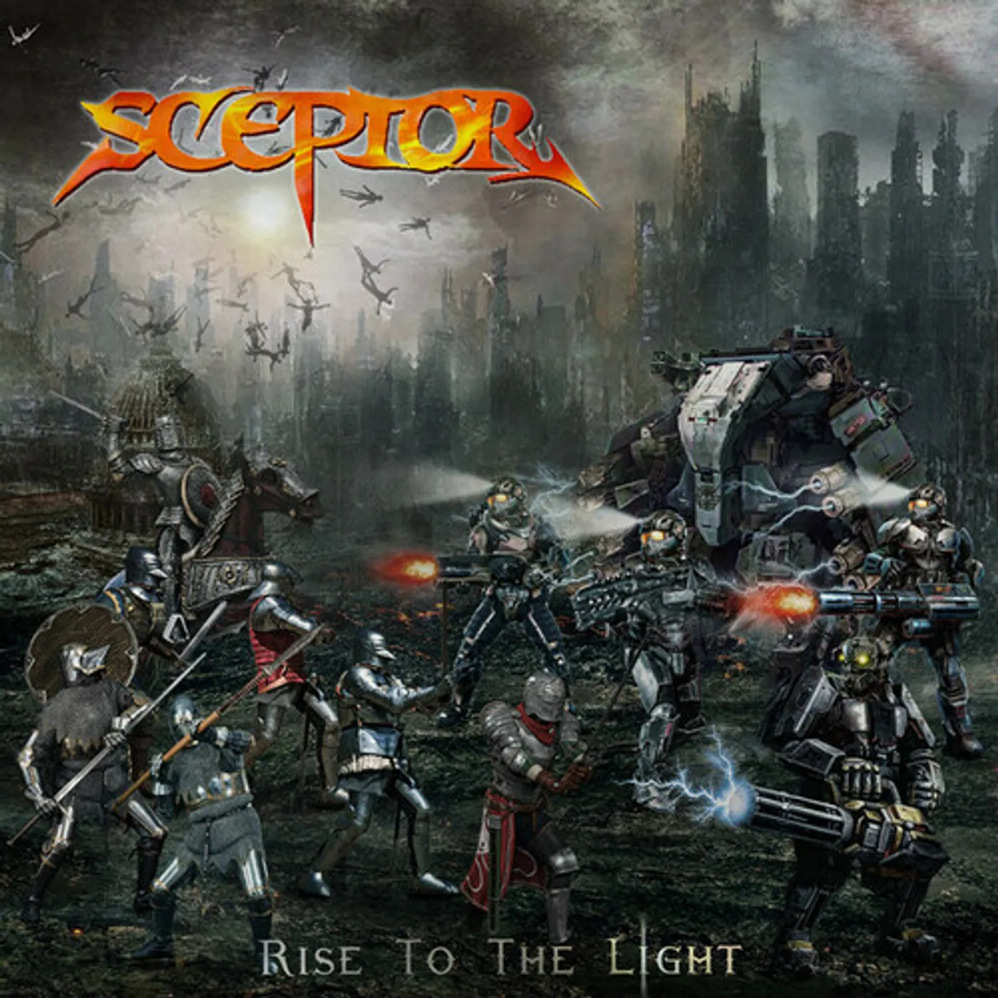 Sceptor RISE TO THE LIGHT CD