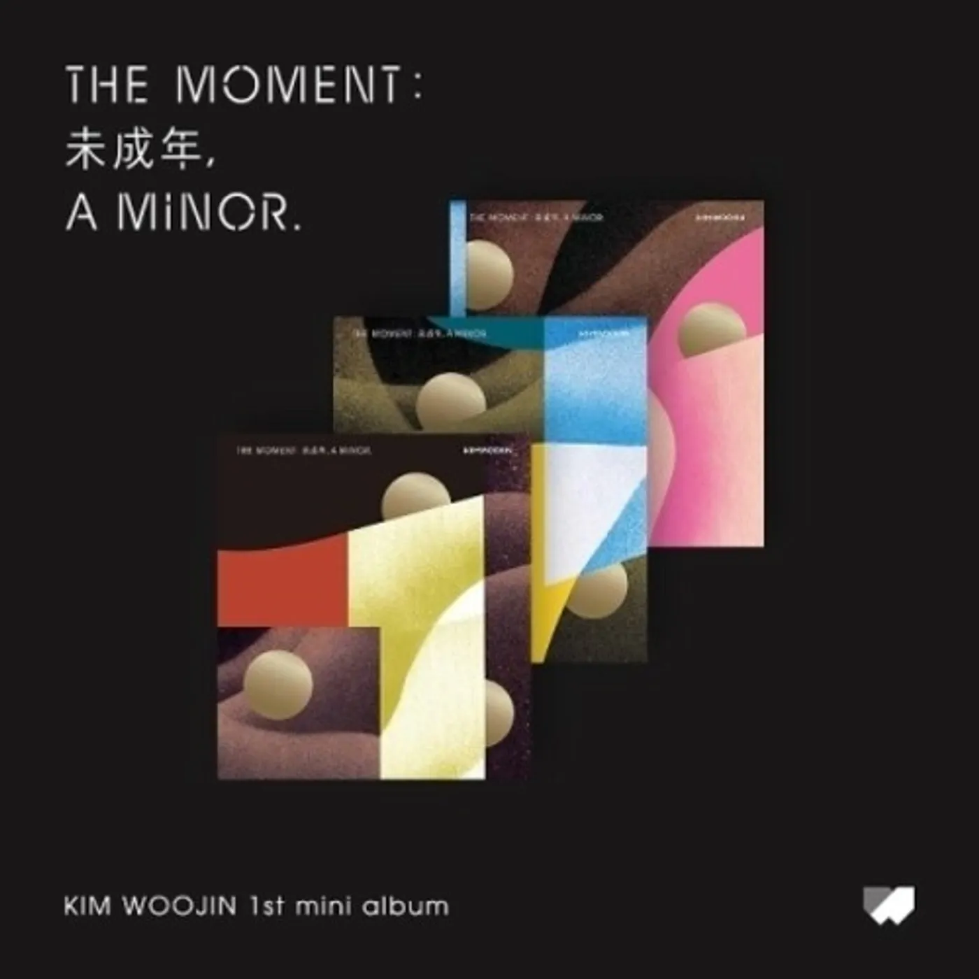 KIM WOOJIN MOMENT: A MINOR. (1ST MINI ALBUM) CD