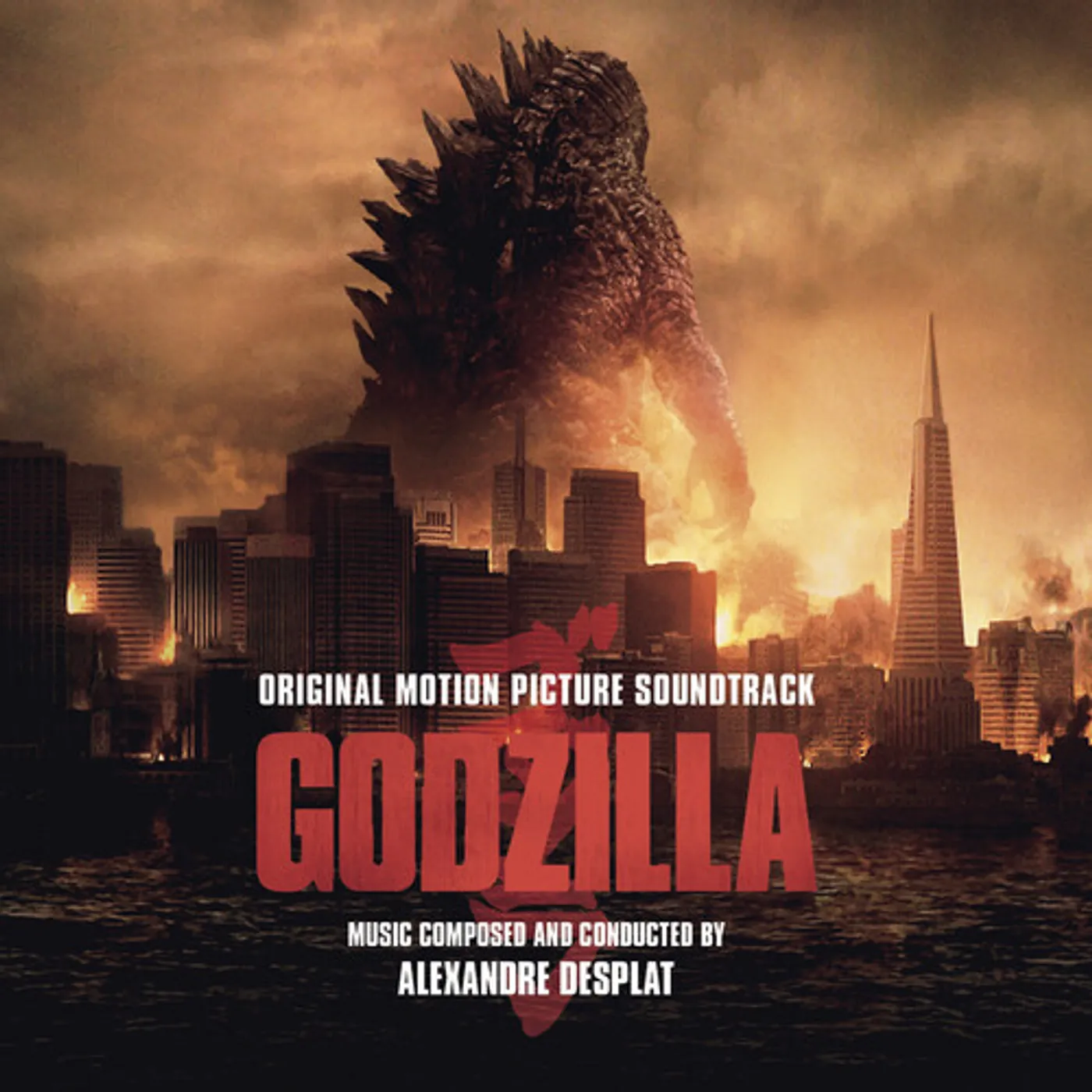 Alexandre Desplat GODZILLA Original Soundtrack (IMPORT) CD