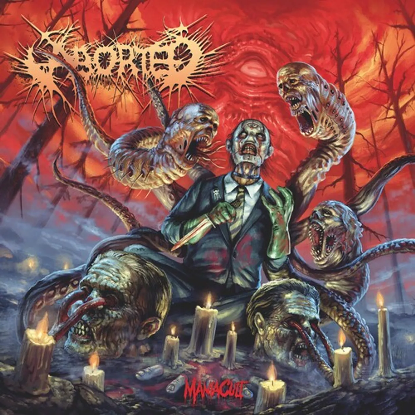 Aborted MANIACULT CD