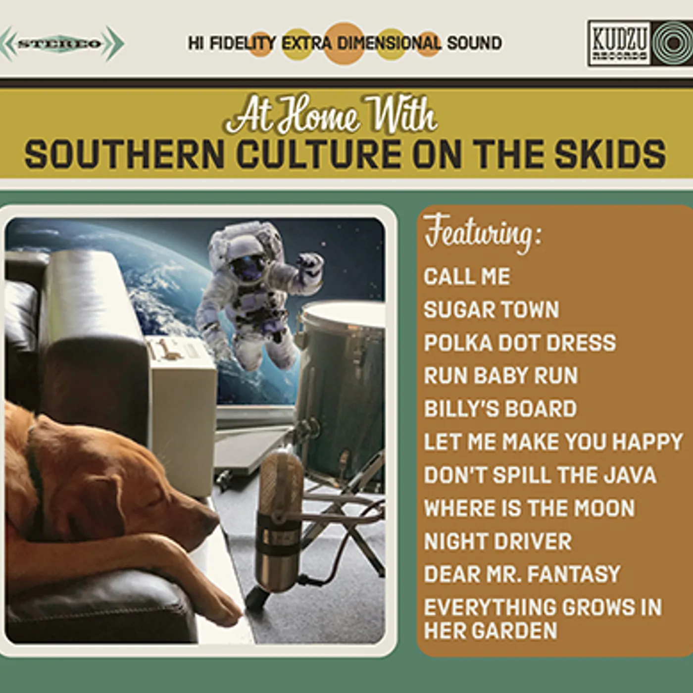 AT HOME WITH SOUTHERN CULTURE ON THE SKIDS CD