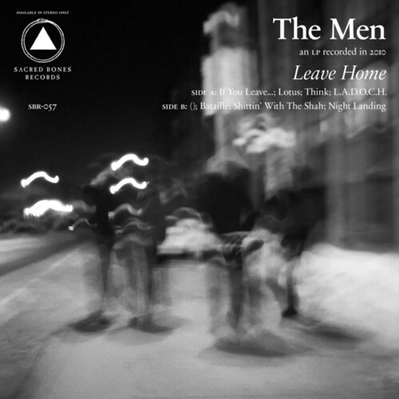 The Men LEAVE HOME (10TH ANNIVERSARY REISSUE) (WHITE) Vinyl Record