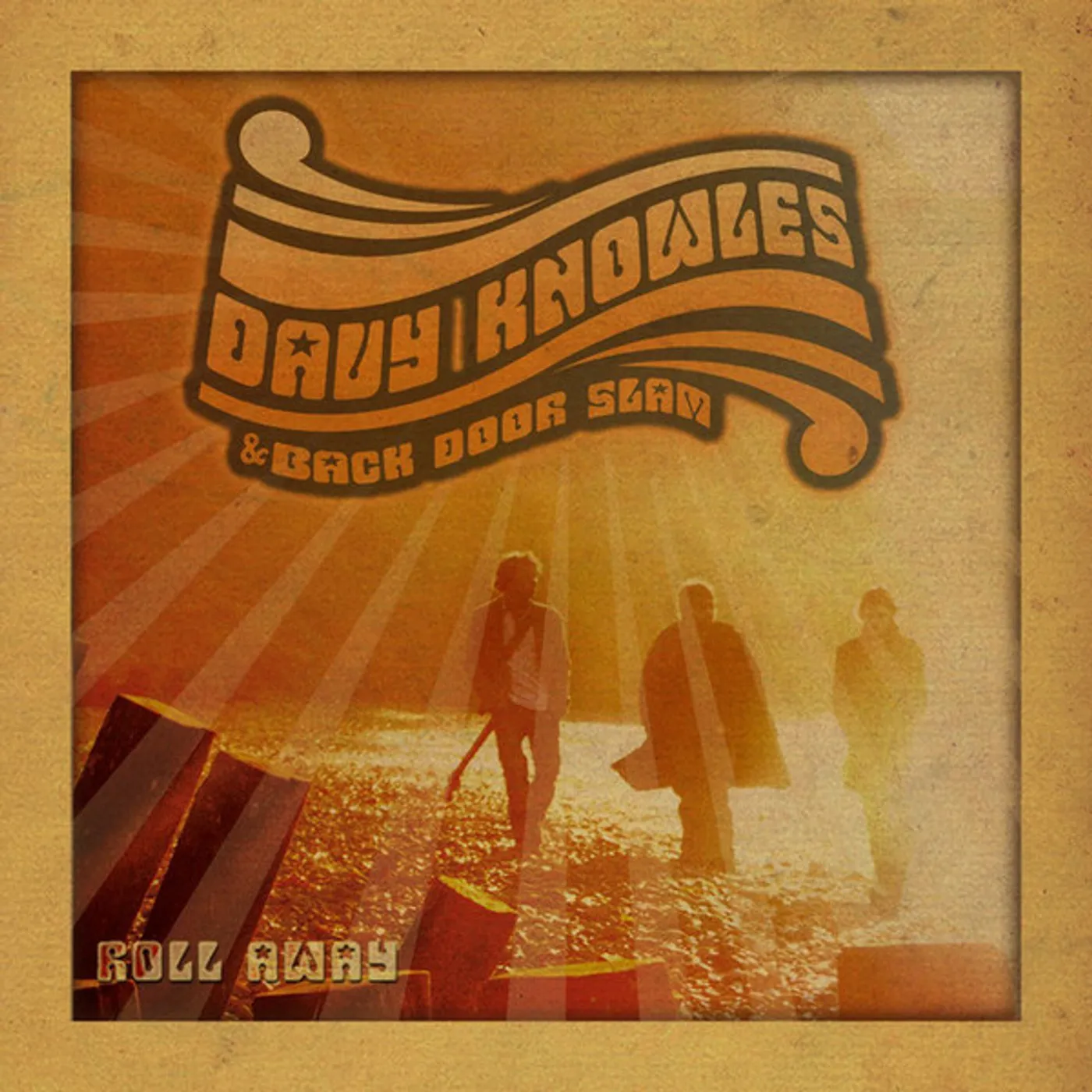 Davy Knowles & Back Door Slam ROLL AWAY Vinyl Record - Black Vinyl