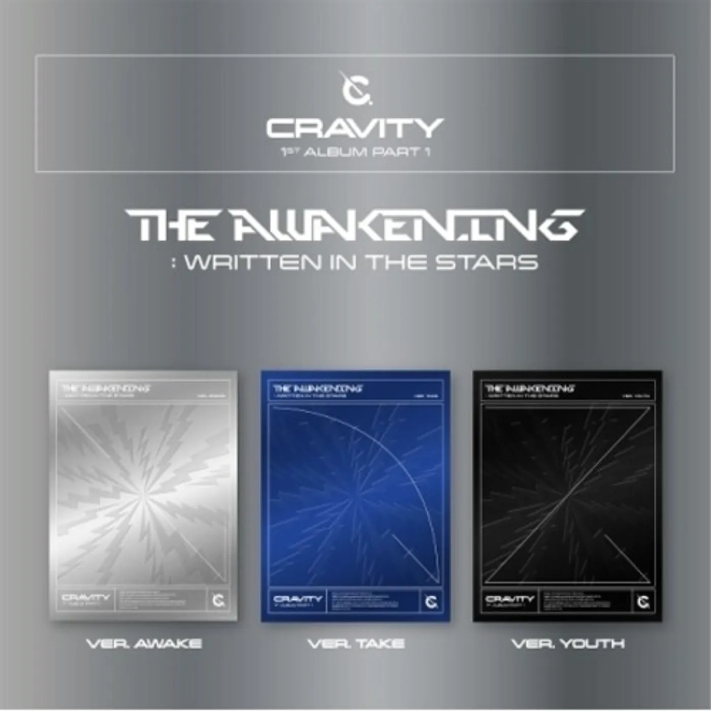 CRAVITY AWAKENING: WRITTEN IN THE STARS (1ST ALBUM PART. 1) CD
