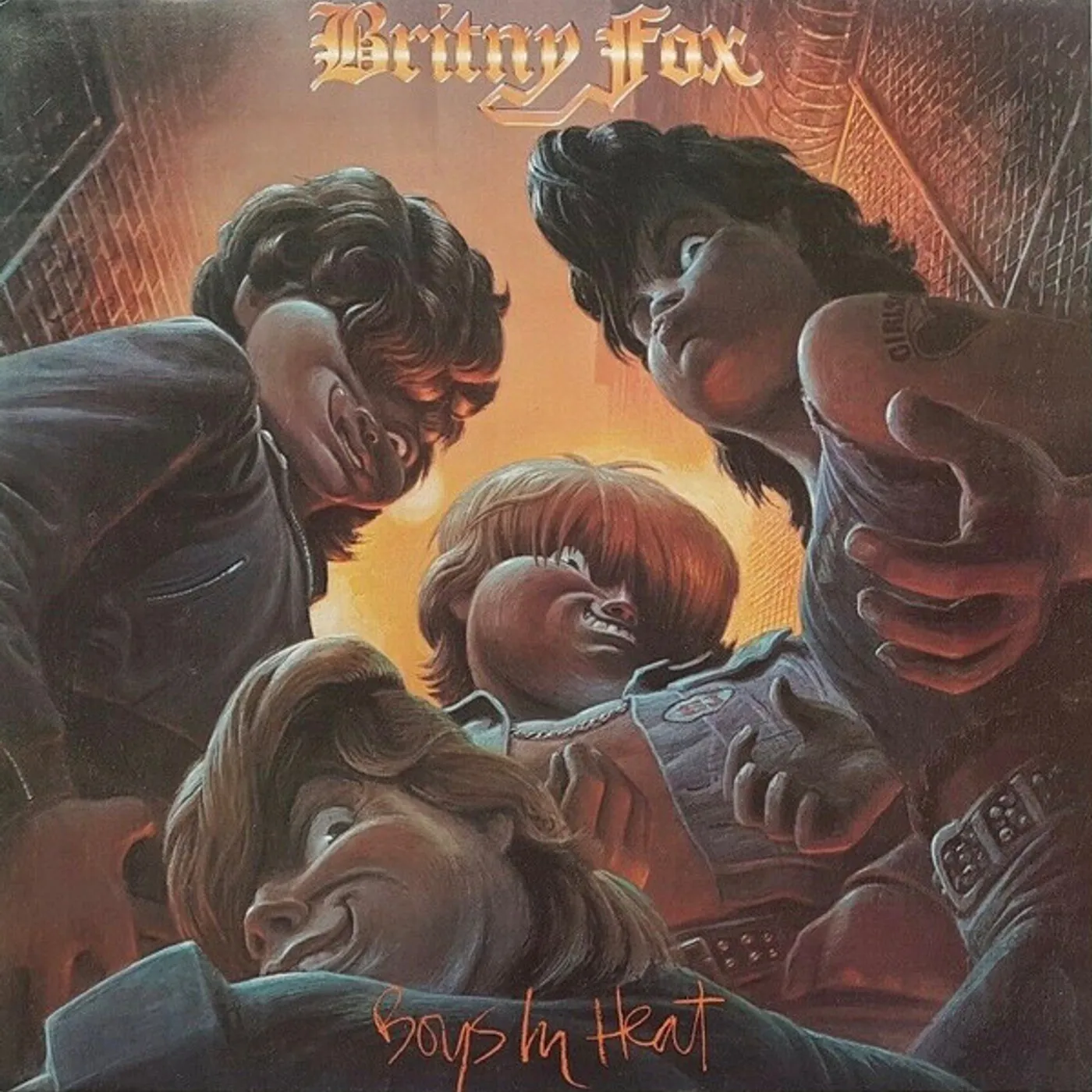 Britny Fox BOYS IN HEAT CD