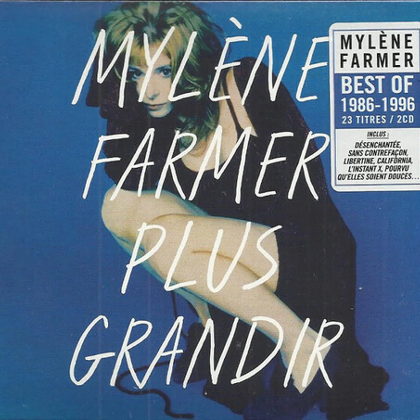 Mylène Farmer PLUS GRANDIR BEST OF 1987-1996 CD
