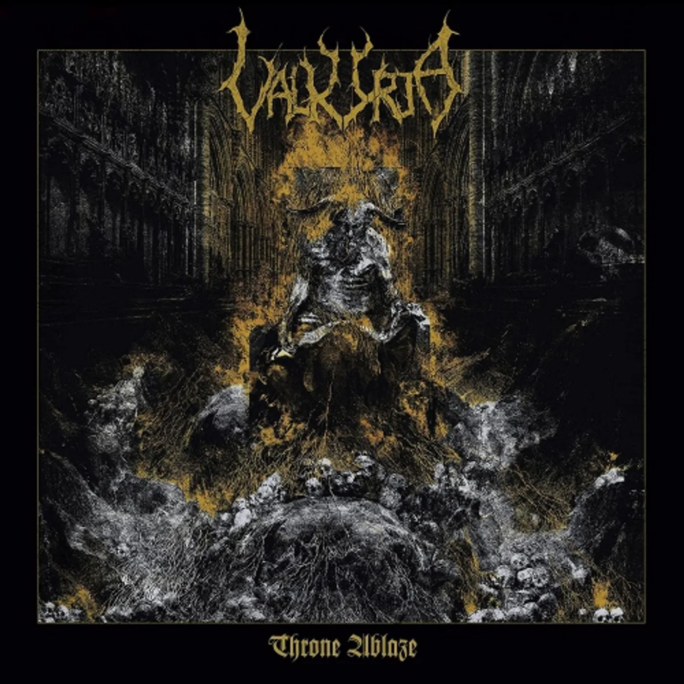 Valkyrja Throne Ablaze Vinyl Record