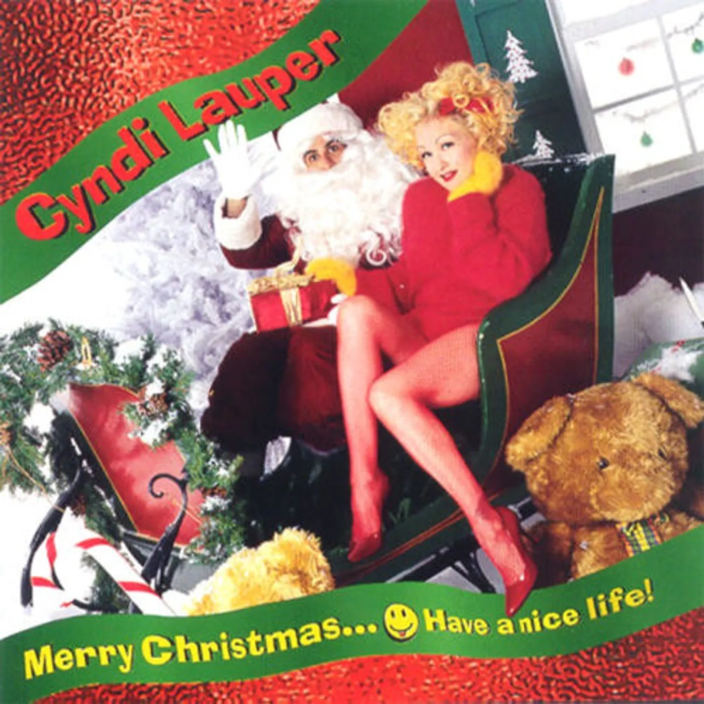 Cyndi Lauper MERRY CHRISTMAS HAVE A NICE LIFE Vinyl Record