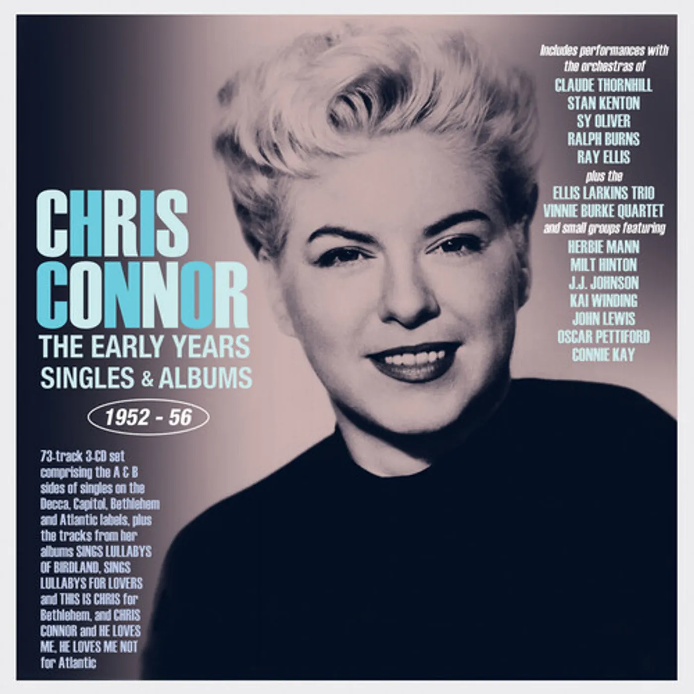 Chris Connor EARLY YEARS: SINGLES & ALBUMS 1952-56 CD