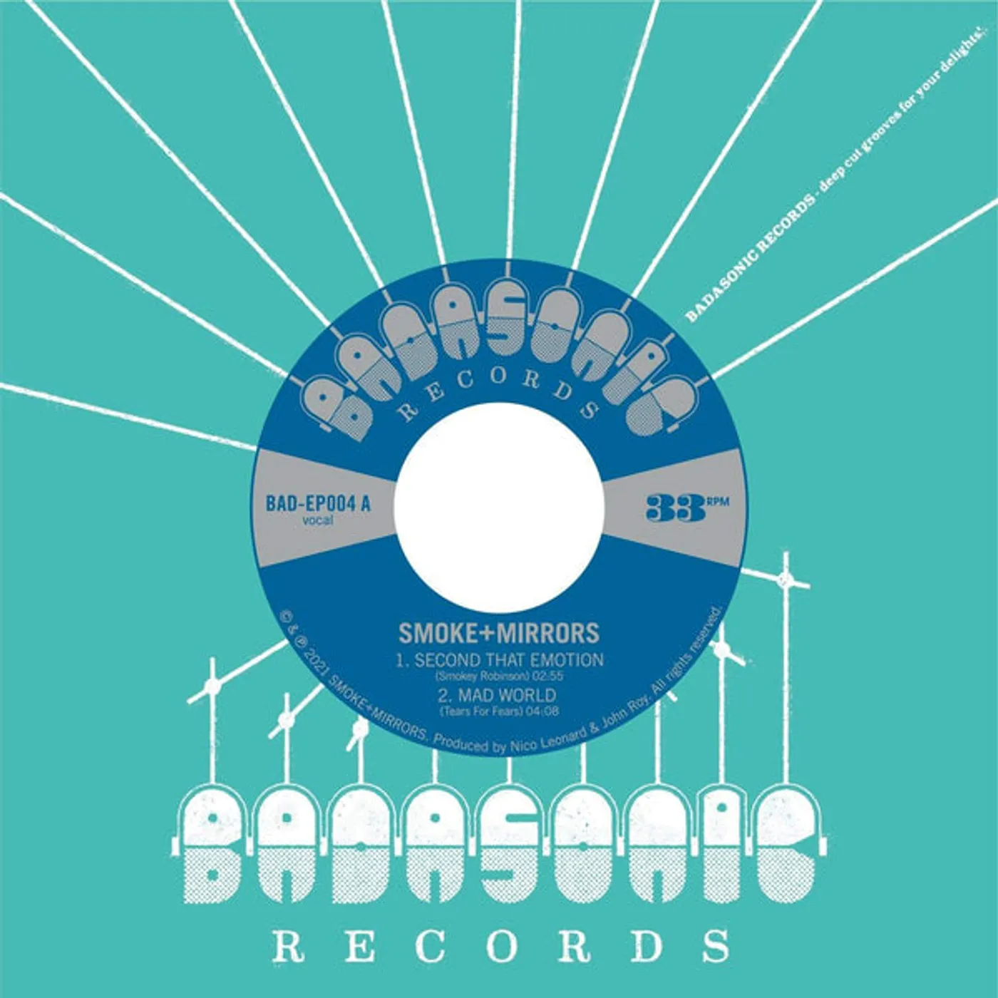 Smoke and Mirrors Soundsystem Second That Emotion Vinyl Record