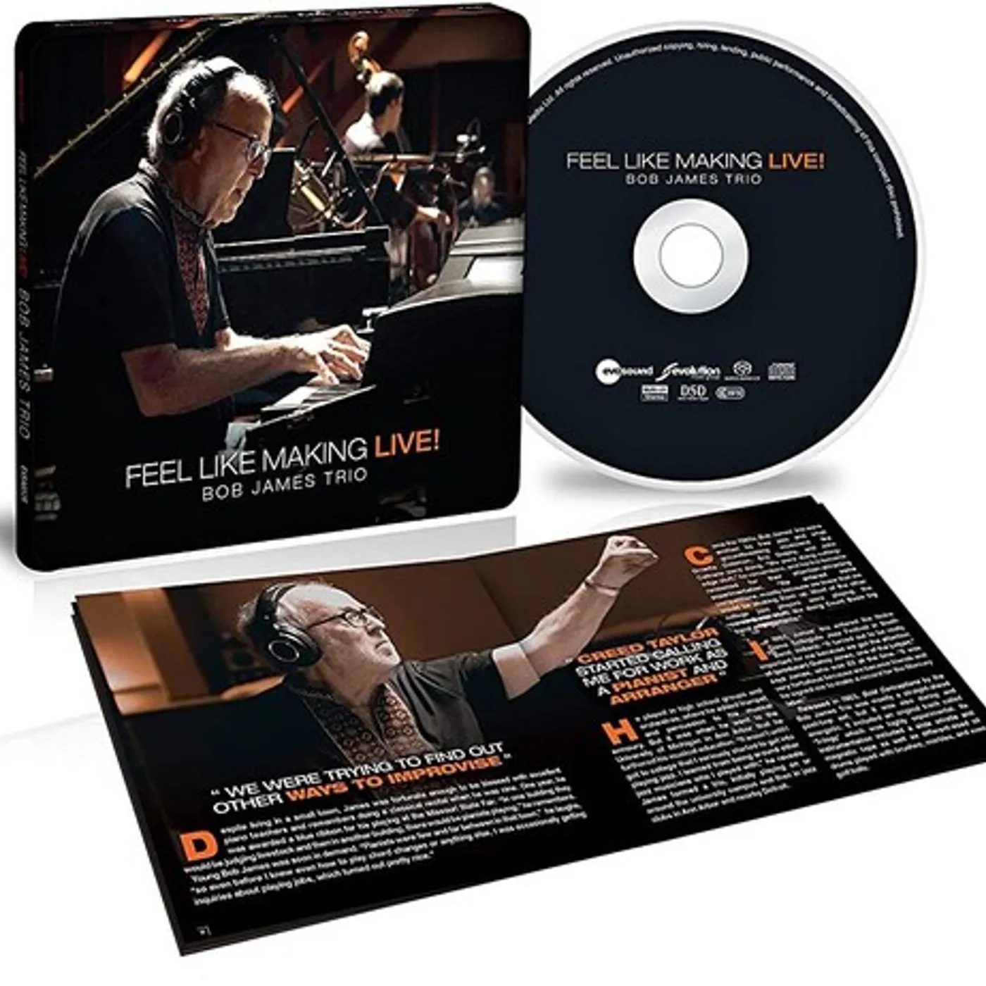 Bob James FEEL LIKE MAKING LIVE CD Super Audio CD