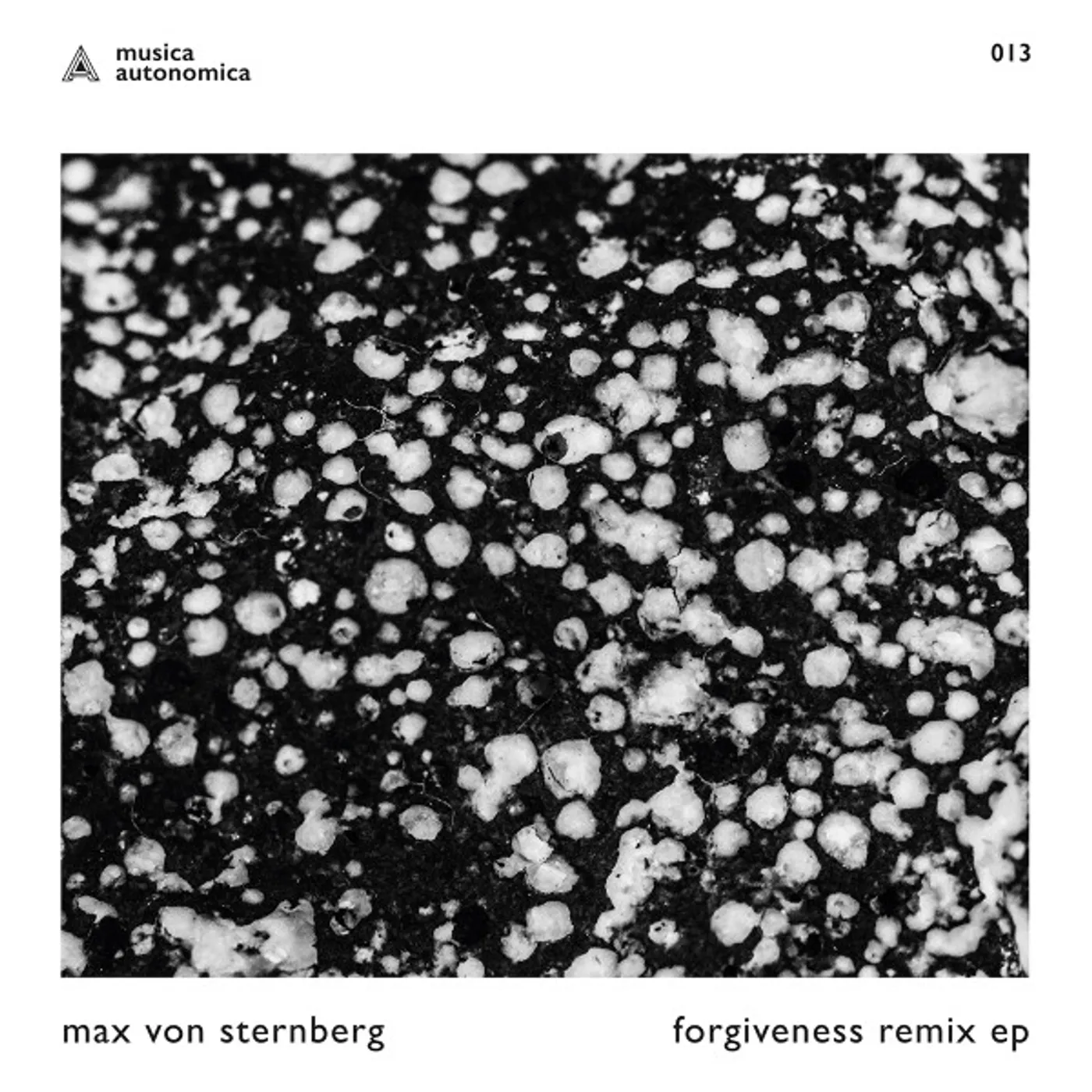 Max von Sternberg FORGIVENESS REMIX Vinyl Record