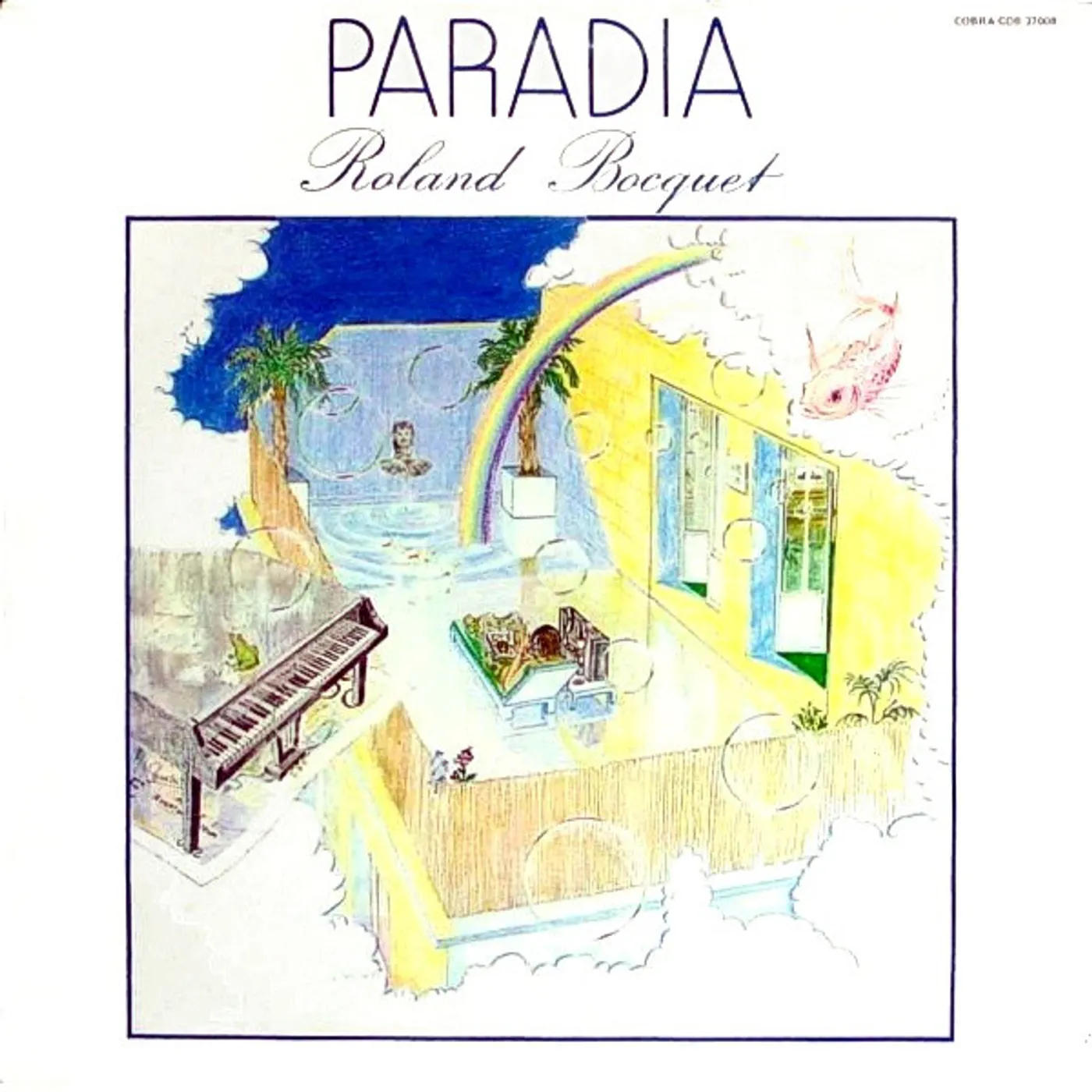 Roland Bocquet Paradia Vinyl Record