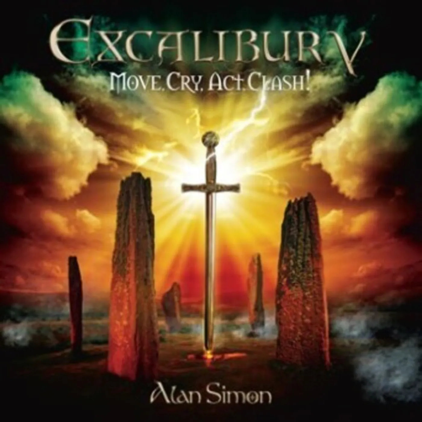 Alan Simon EXCALIBUR V: MOVE CRY ACT CLASH CD