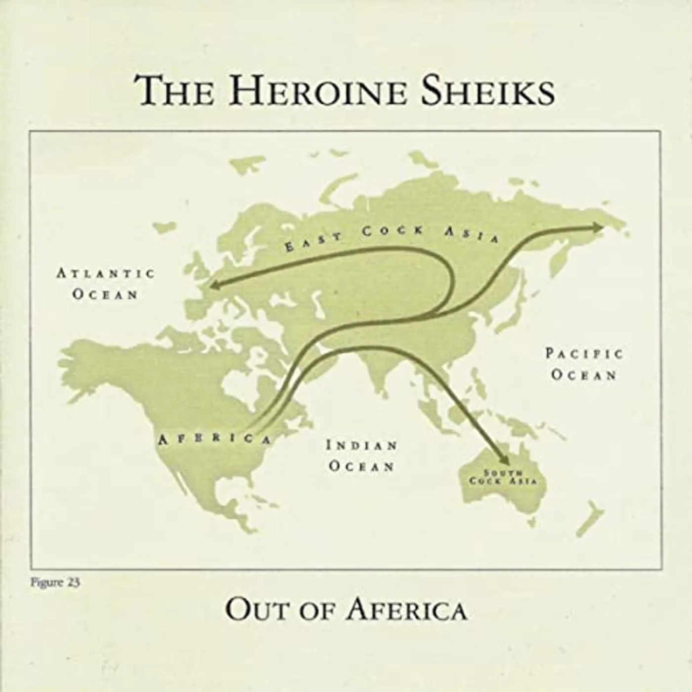 Heroine Sheiks Out of Aferica Vinyl Record