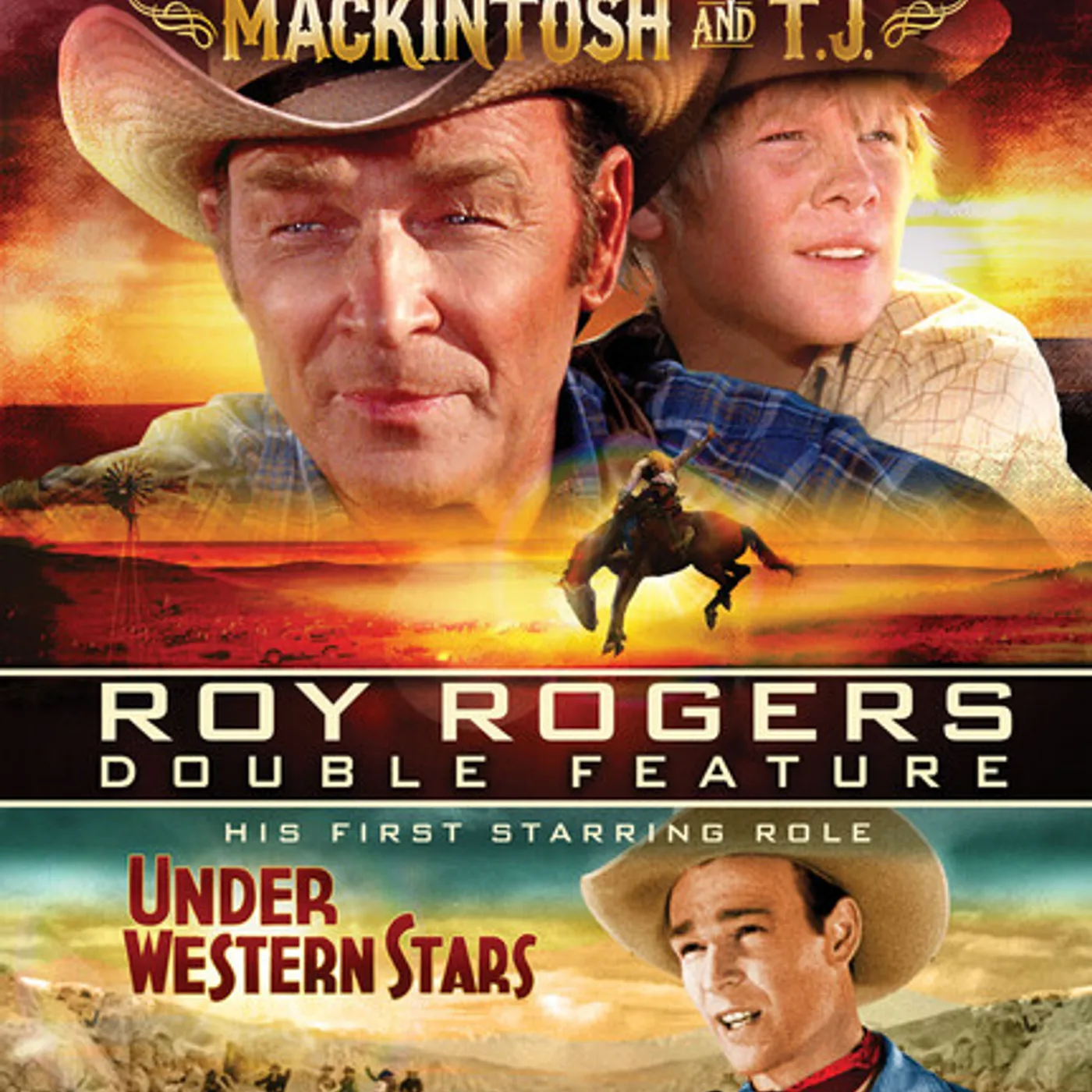 Roy Rogers UNDER WESTERN STARS + MACKINTOSH & T.J. Blu-ray