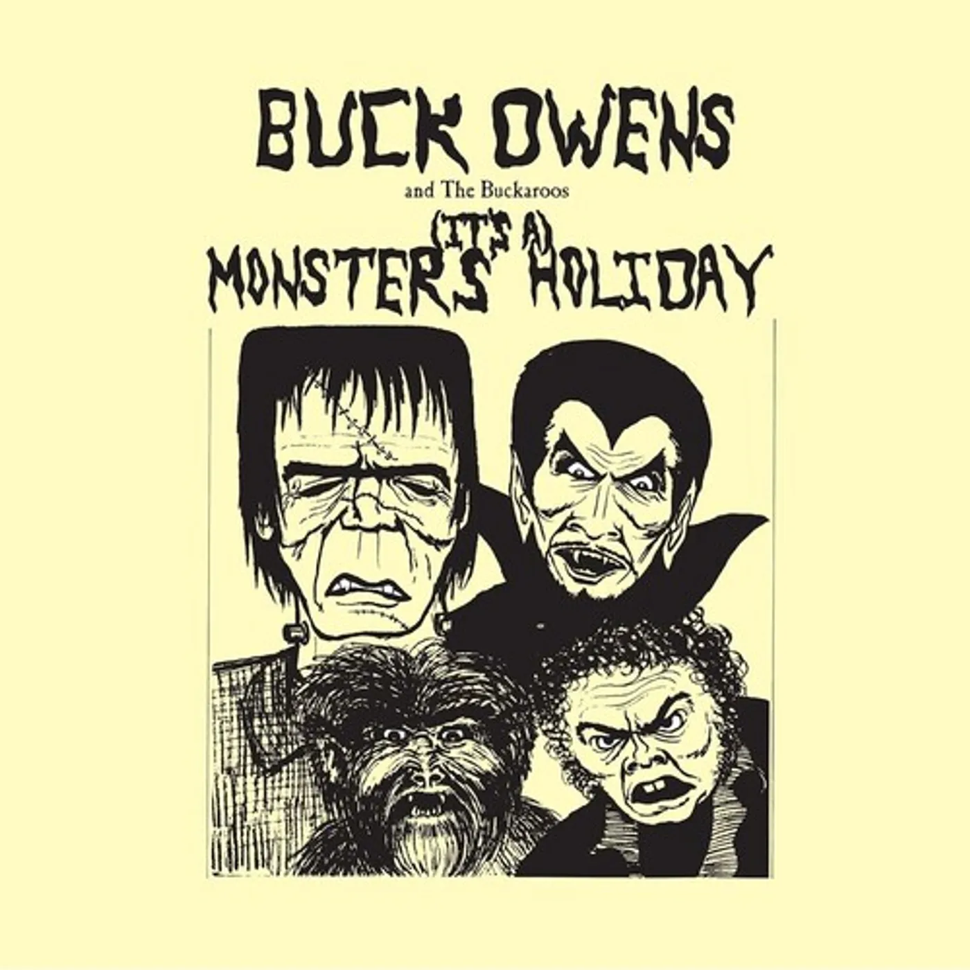 Buck Owens & The Buckaroos (ITS A) MONSTERS HOLIDAY CD