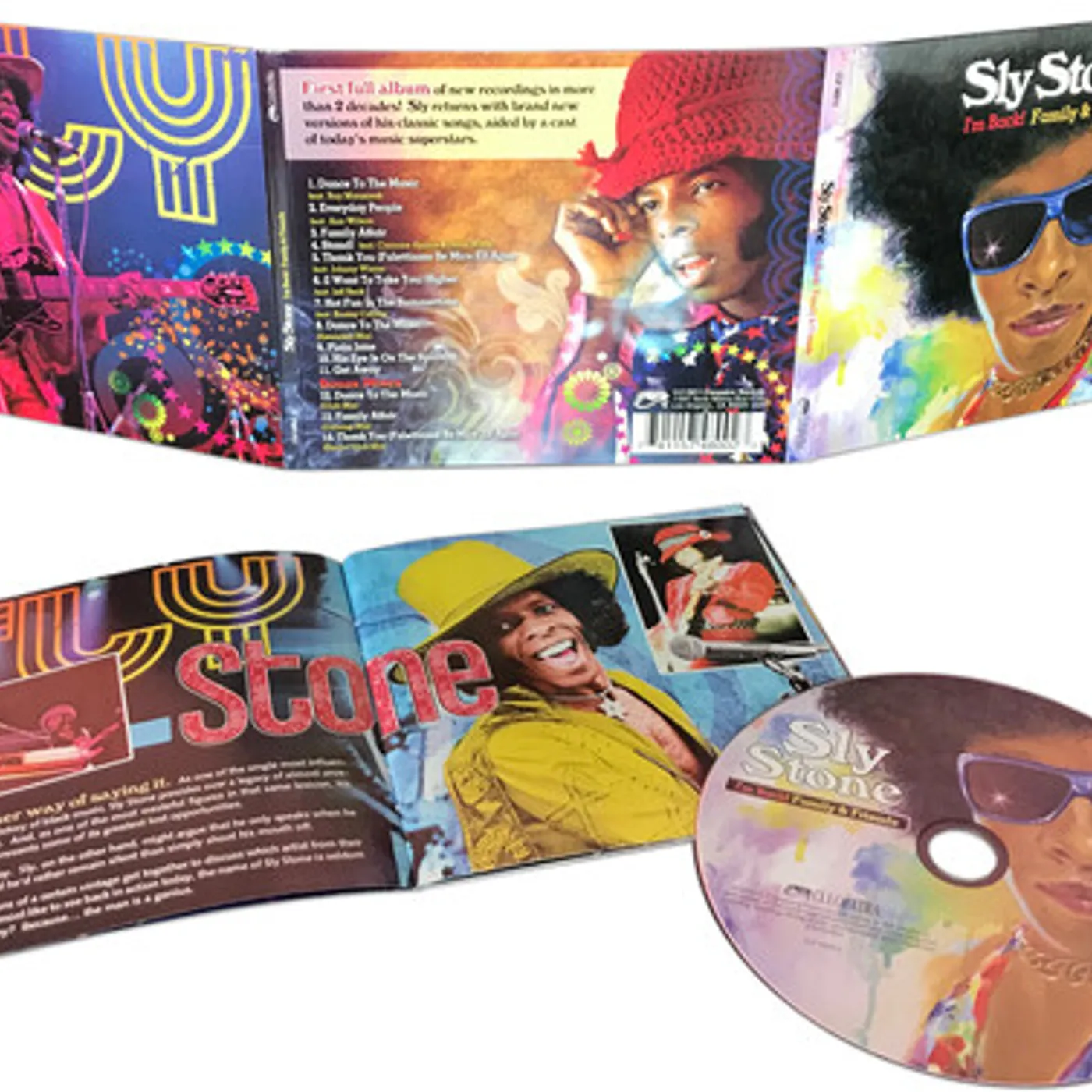 Sly Stone I'M BACK FAMILY & FRIENDS CD